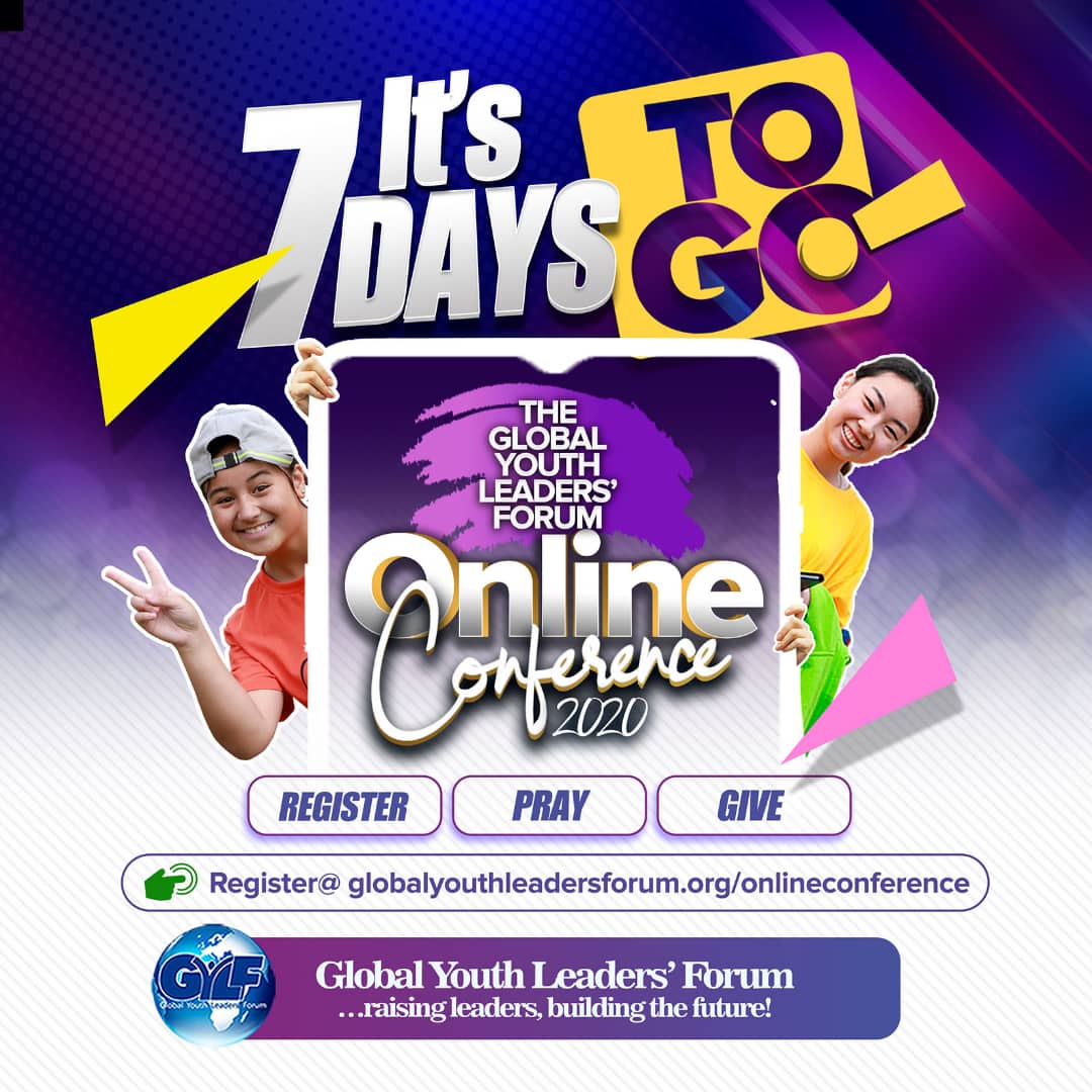 7 Days To Go - GYLF Online Conference 2020